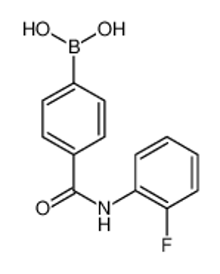 Picture of [4-[(2-fluorophenyl)carbamoyl]phenyl]boronic acid