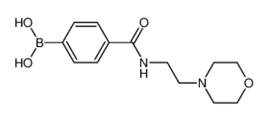 Picture of (4-((2-Morpholinoethyl)carbamoyl)phenyl)boronic acid