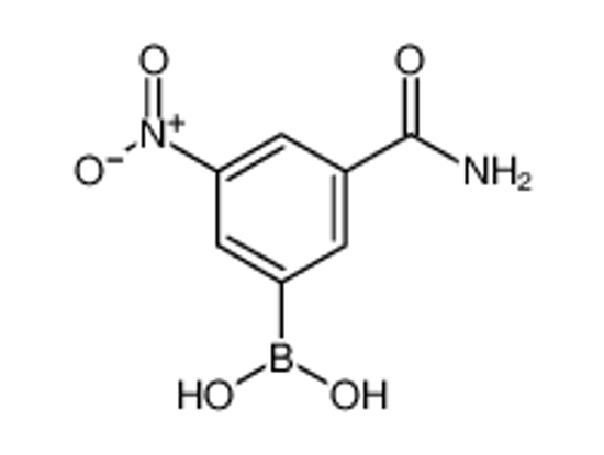 Picture of (3-carbamoyl-5-nitrophenyl)boronic acid