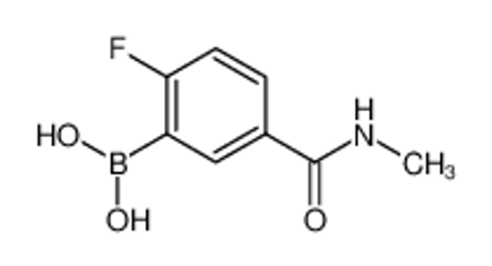 Picture of (2-Fluoro-5-(methylcarbamoyl)phenyl)boronic acid