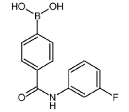Picture of [4-[(3-fluorophenyl)carbamoyl]phenyl]boronic acid