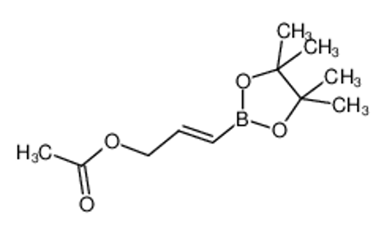 Picture of [(E)-3-(4,4,5,5-tetramethyl-1,3,2-dioxaborolan-2-yl)prop-2-enyl] acetate