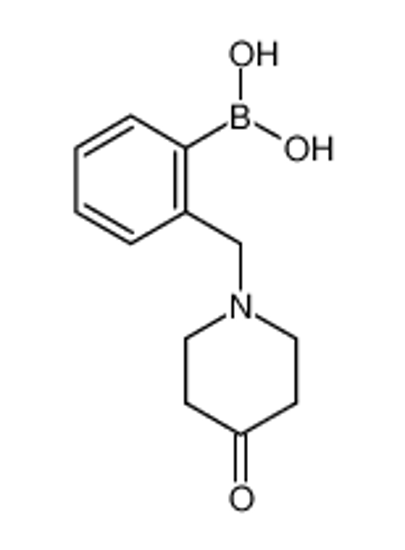 Picture of [2-[(4-oxopiperidin-1-yl)methyl]phenyl]boronic acid