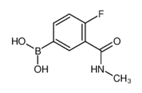 Picture of (4-Fluoro-3-(methylcarbamoyl)phenyl)boronic acid