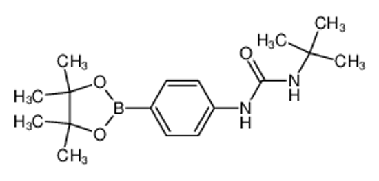 Picture of 1-tert-butyl-3-[4-(4,4,5,5-tetramethyl-1,3,2-dioxaborolan-2-yl)phenyl]urea