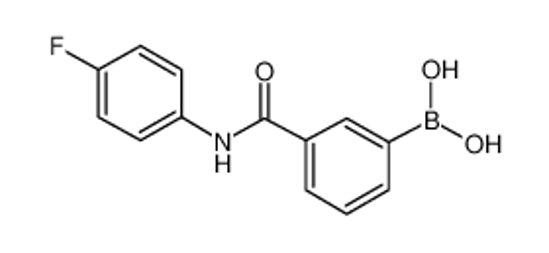Picture of [3-[(4-fluorophenyl)carbamoyl]phenyl]boronic acid