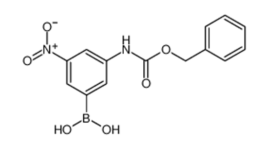 Picture of [3-nitro-5-(phenylmethoxycarbonylamino)phenyl]boronic acid