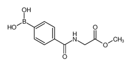 Picture of [4-[(2-methoxy-2-oxoethyl)carbamoyl]phenyl]boronic acid