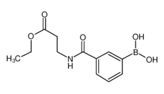 Picture of [3-[(3-ethoxy-3-oxopropyl)carbamoyl]phenyl]boronic acid