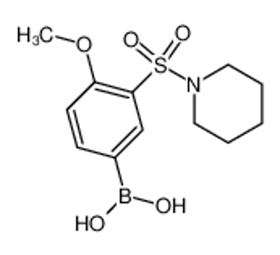 Picture of (4-Methoxy-3-(piperidin-1-ylsulfonyl)phenyl)boronic acid