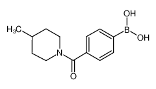 Picture of [4-(4-methylpiperidine-1-carbonyl)phenyl]boronic acid
