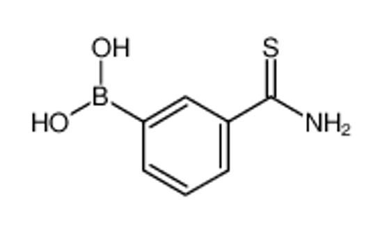 Picture of (3-carbamothioylphenyl)boronic acid