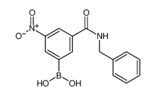 Picture of [3-(benzylcarbamoyl)-5-nitrophenyl]boronic acid