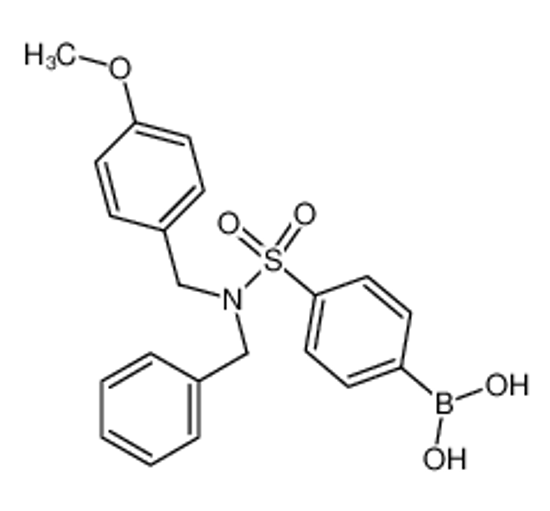 Picture of (4-(N-Benzyl-N-(4-methoxybenzyl)sulfamoyl)phenyl)boronic acid