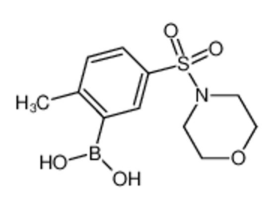 Изображение (2-Methyl-5-(morpholinosulfonyl)phenyl)boronic acid
