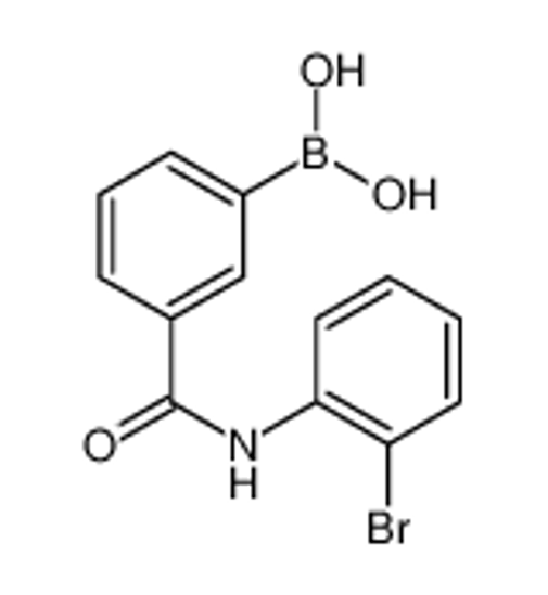 Picture of [3-[(2-bromophenyl)carbamoyl]phenyl]boronic acid