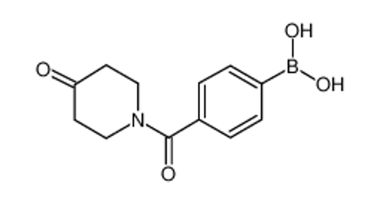 Imagem de [4-(4-oxopiperidine-1-carbonyl)phenyl]boronic acid