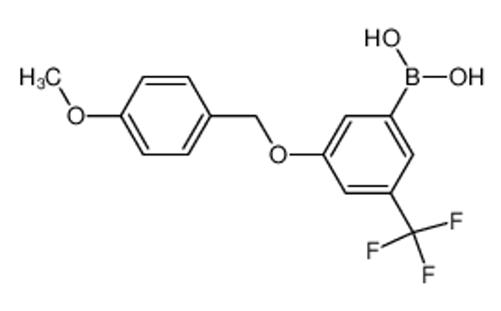 Изображение [3-[(4-methoxyphenyl)methoxy]-5-(trifluoromethyl)phenyl]boronic acid