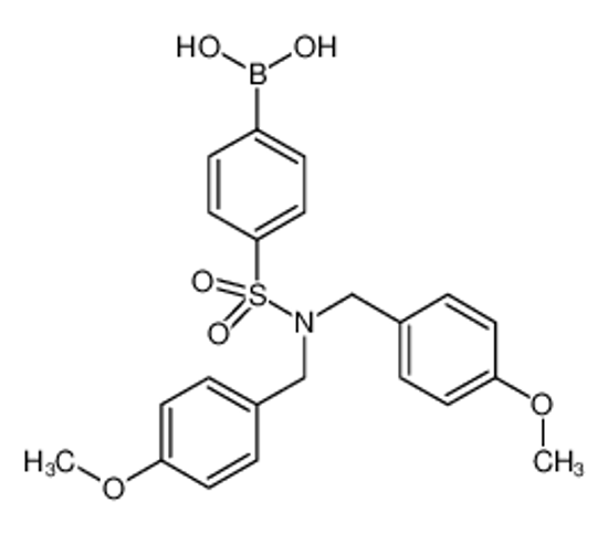 Picture of (4-(N,N-Bis(4-methoxybenzyl)sulfamoyl)phenyl)boronic acid