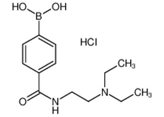 Picture of (4-((2-(Diethylamino)ethyl)carbamoyl)phenyl)boronic acid hydrochloride