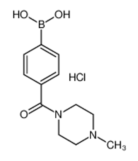 Picture of (4-((4-Methylpiperazin-1-yl)carbamoyl)phenyl)boronic acid hydrochloride