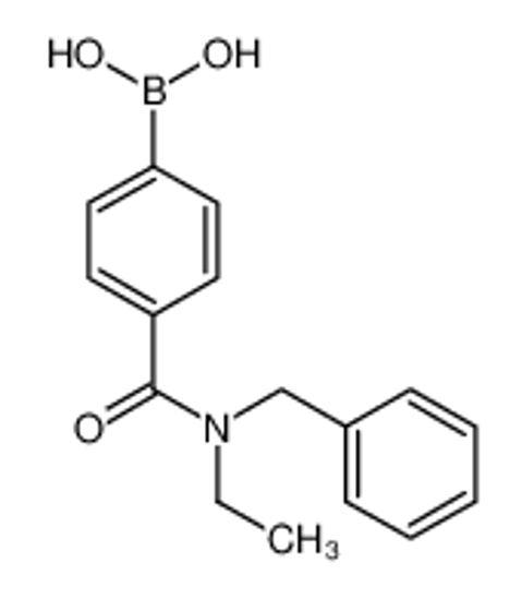 Picture of (4-(Benzyl(ethyl)carbamoyl)phenyl)boronic acid