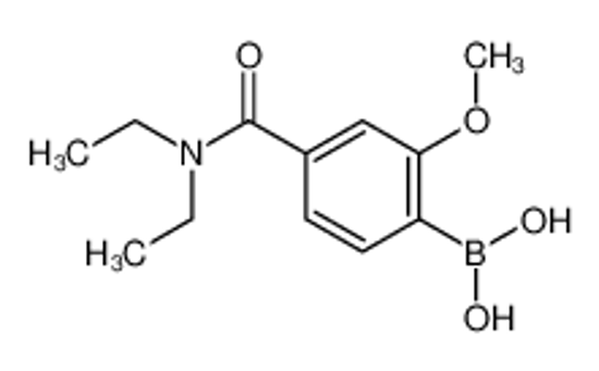 Picture of (4-(Diethylcarbamoyl)-2-methoxyphenyl)boronic acid