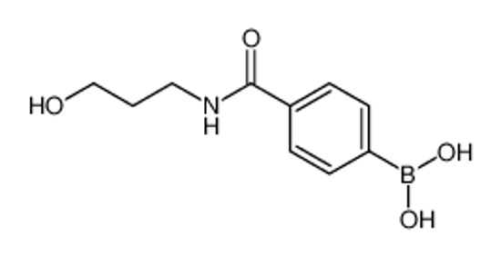 Изображение [4-(3-hydroxypropylcarbamoyl)phenyl]boronic acid