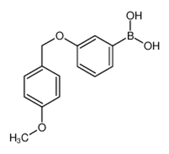 Picture of [3-[(4-methoxyphenyl)methoxy]phenyl]boronic acid
