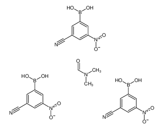 Picture of N,N-Dimethylformamide tris((3-cyano-5-nitrophenyl)boronate)