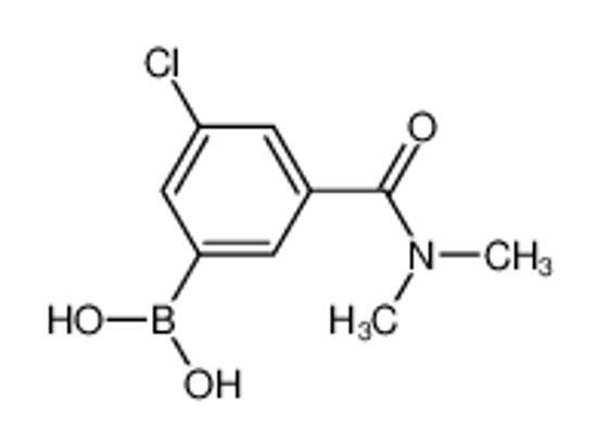 Picture of (3-Chloro-5-(dimethylcarbamoyl)phenyl)boronic acid