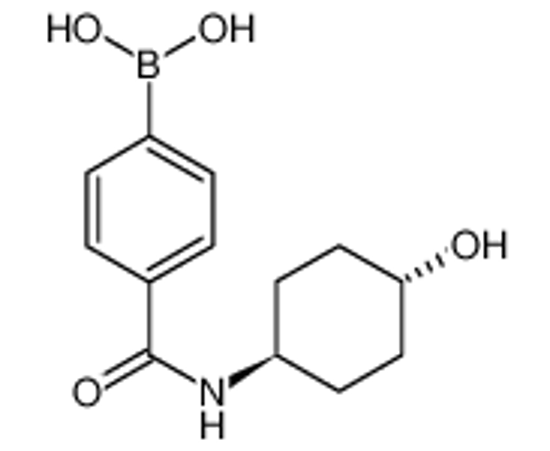 Picture of [4-[(4-hydroxycyclohexyl)carbamoyl]phenyl]boronic acid