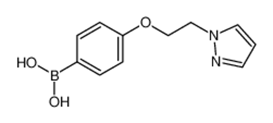 Imagem de [4-(2-pyrazol-1-ylethoxy)phenyl]boronic acid