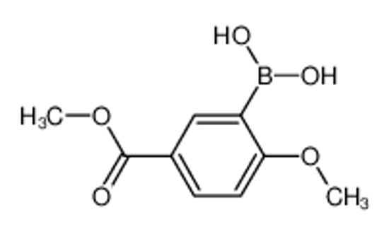 Picture of (2-methoxy-5-methoxycarbonylphenyl)boronic acid