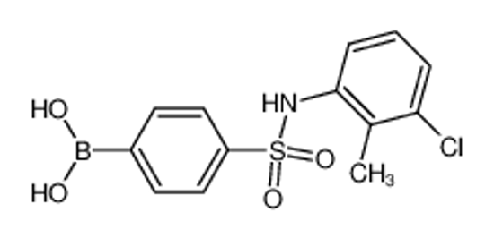 Picture of [4-[(3-chloro-2-methylphenyl)sulfamoyl]phenyl]boronic acid