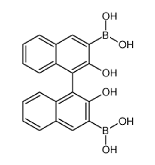 Imagem de [4-(3-borono-2-hydroxynaphthalen-1-yl)-3-hydroxynaphthalen-2-yl]boronic acid