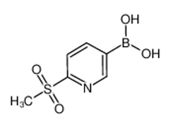 Picture of (6-methylsulfonylpyridin-3-yl)boronic acid