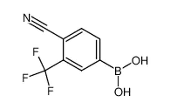 Picture of [4-cyano-3-(trifluoromethyl)phenyl]boronic acid