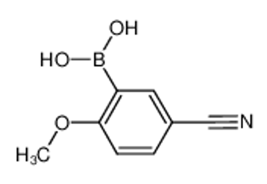 Изображение (5-cyano-2-methoxyphenyl)boronic acid