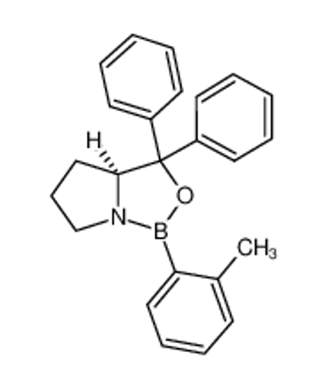 Picture of (3aS)-1-(2-methylphenyl)-3,3-diphenyl-3a,4,5,6-tetrahydropyrrolo[1,2-c][1,3,2]oxazaborole