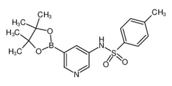 Picture of 4-methyl-N-[5-(4,4,5,5-tetramethyl-1,3,2-dioxaborolan-2-yl)pyridin-3-yl]benzenesulfonamide