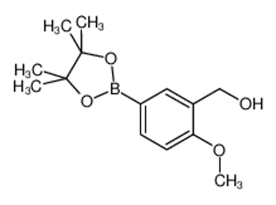 Picture of 2-Methoxy-5-(4,4,5,5-tetramethyl-1,3,2-dioxaborolan-2-yl)benzenemethanol