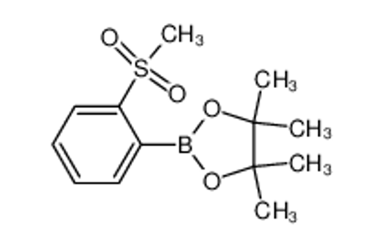 Изображение 4,4,5,5-tetramethyl-2-(2-methylsulfonylphenyl)-1,3,2-dioxaborolane
