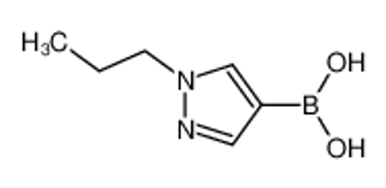 Picture of (1-Propyl-1H-pyrazol-4-yl)boronic acid