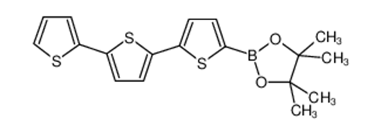 Imagem de 4,4,5,5-tetramethyl-2-[5-(5-thiophen-2-ylthiophen-2-yl)thiophen-2-yl]-1,3,2-dioxaborolane