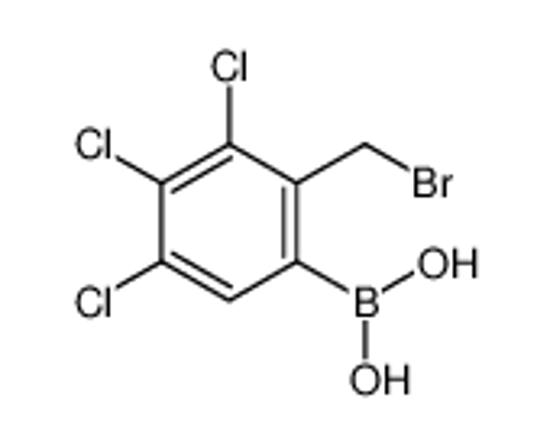Picture of (2-(Bromomethyl)-3,4,5-trichlorophenyl)boronic acid