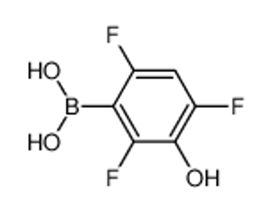 Picture of (2,4,6-Trifluoro-3-hydroxyphenyl)boronic acid