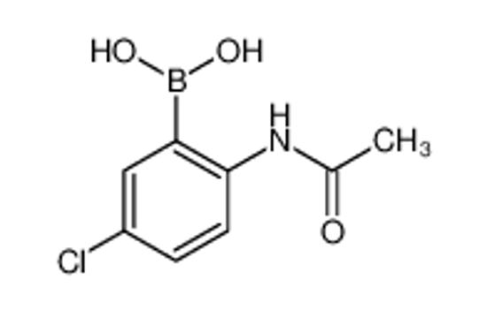 Picture of (2-Acetamido-5-chlorophenyl)boronic acid