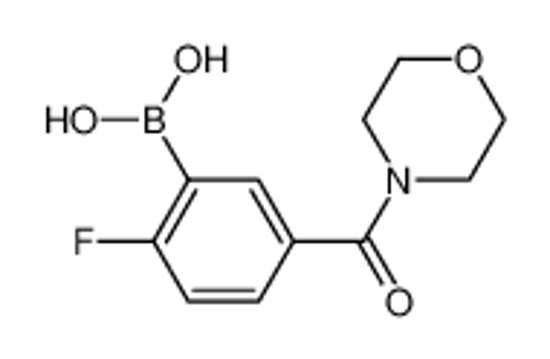 Picture of (2-Fluoro-5-(morpholine-4-carbonyl)phenyl)boronic acid