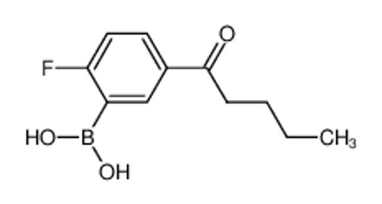 Picture of (2-Fluoro-5-pentanoylphenyl)boronic acid